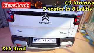 2023 Citroen C3 Aircross 7 seater Walkaround | Aayush ssm