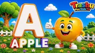 Download lagu A for Apple B for Ball | ABC Alphabet Phonics Song for Kids | Nursery Rhymes & Kids Learning Video l mp3
