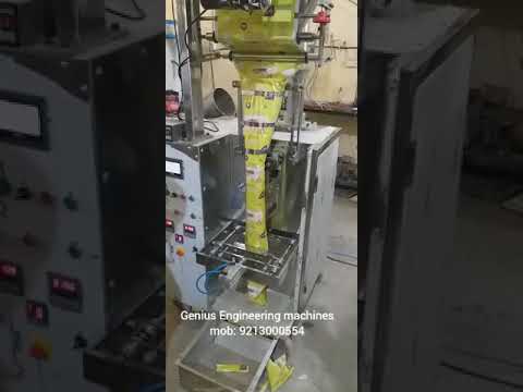 Semi Pneumatic VFFS Machine With Auger Filler