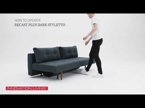 Recast Plus Sofa Bed Dark Styletto - How To Operate