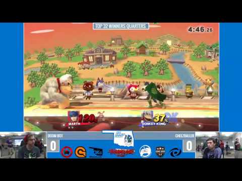 No Man's Land - Doom Bot (Marth) vs Cheezballer (Donkey Kong) - Singles Top 32 Winners Quarters