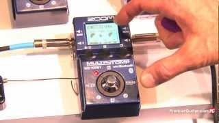 Video thumbnail for NAMM '13 - Zoom MS-100BT MultiStomp Demo by Richie Kotzen by Premier Guitar