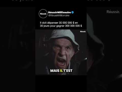 Un défit à 300 000 000 $ #film #series #millionaire #motivation #entrepreunariat #mindset #business
