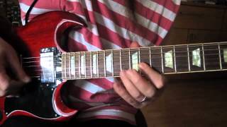 Johnny Winter Guitar Lesson It´s My Own Fault Intro  Close Up, Slowdown &amp; Backing Track