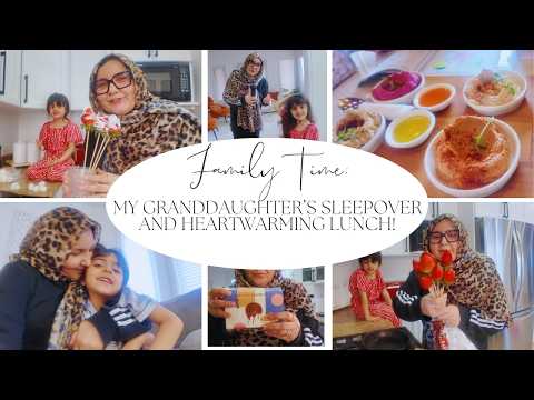 Family Time: My Granddaughter’s Sleepover and Heartwarming Lunch!