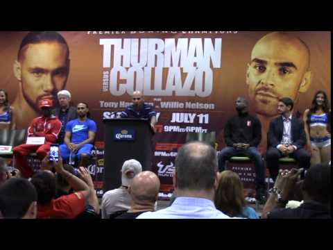 Keith Thurman vs. Luis Collazo final press conference