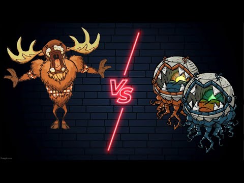 Woodie moose VS Twins of Terror boss fight (BETA Reworked)