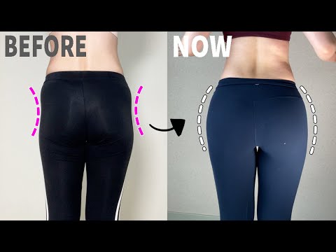 HIP DIPS WORKOUT. Improve ugly side butt (5MIN)