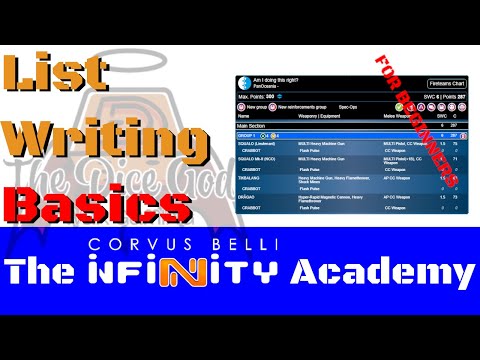 Infinity N4 List Writing for Beginners