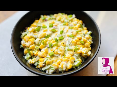 The BEST American Corn Salad | Healthy Corn Salad | BBQ Sides
