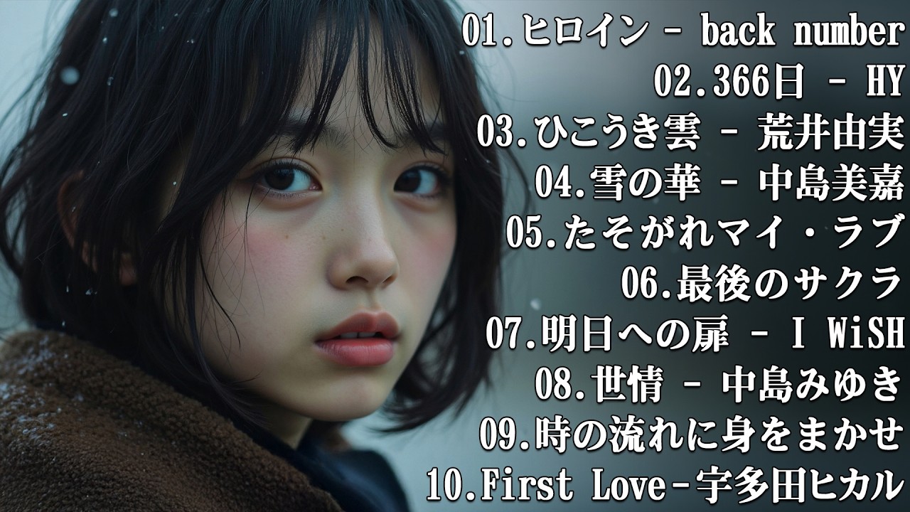 『眠れない夜に』泣ける邦楽ラブソング集 😢 心に響くバラード