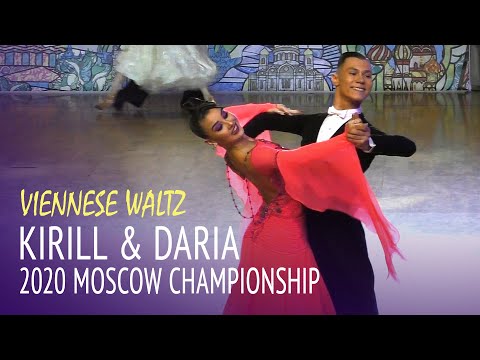 Kirill Vantsinov & Daria Dongauzer = Viennese Waltz = 2020 Moscow Сhampionship