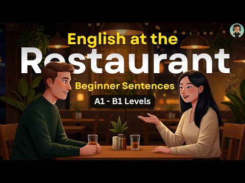 How to Order Food in English at a Restaurant | Real English Conversation (updated)