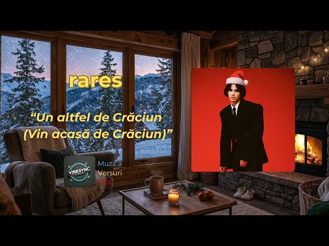 rares - Un altfel de Craciun (Vin acasa de Craciun) | Versuri |Official VibeSync Lyrics |