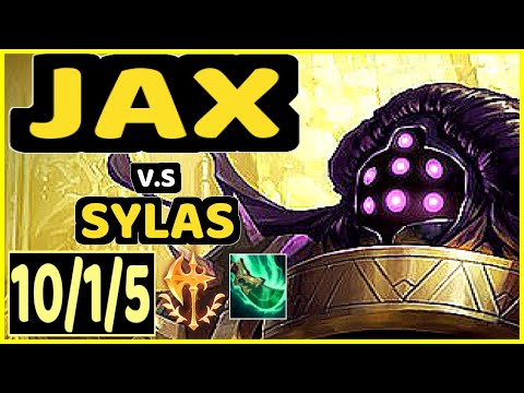 SCARFACE (JAX) vs SYLAS - 10/1/5 KDA TOP CHALLENGER GAMEPLAY - EUW