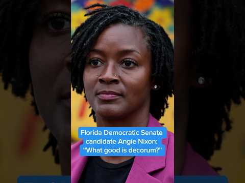 Florida Democratic Senate candidate Angie Nixon: 'What good is decorum?'