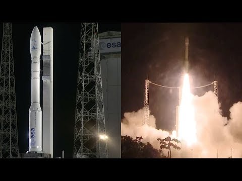 Vega launches OPTSAT-3000 & Venµs satellites