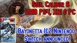 Bayonetta 1,2 & 3 Coming To Nintendo Switch + Soul Calibur 6 Announced