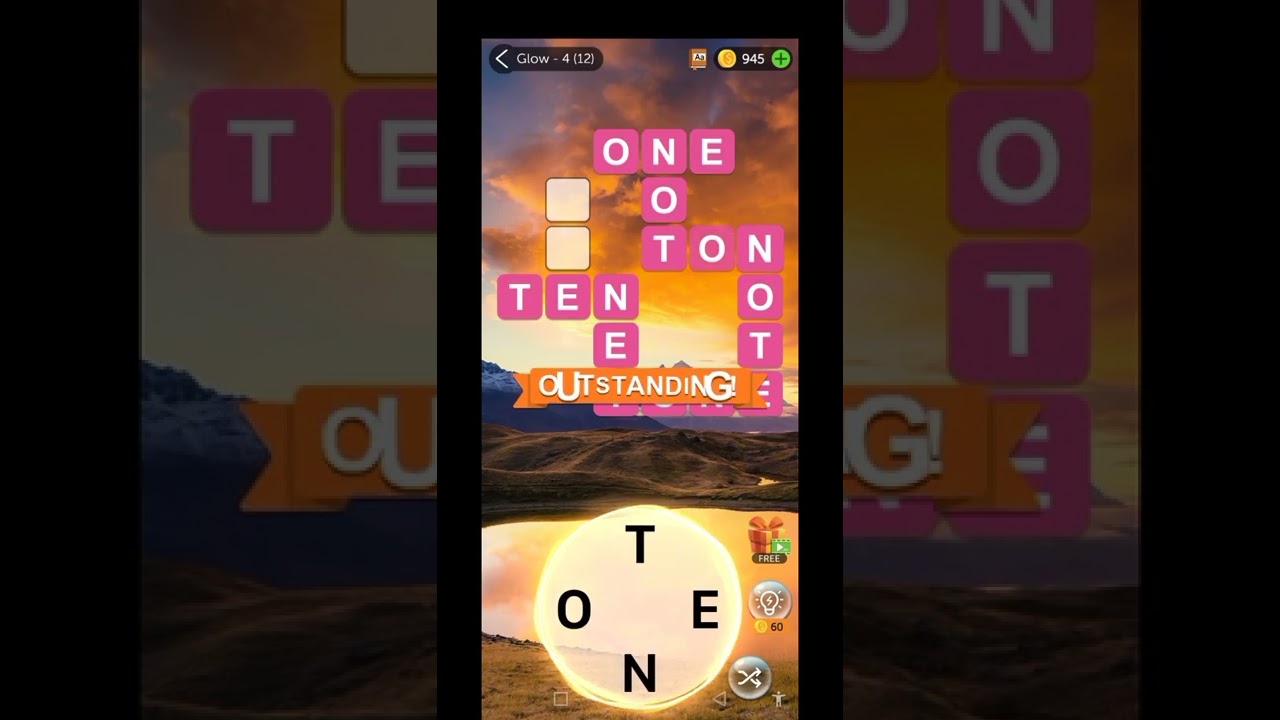 Level 12-13 Glow and Fog Crossword Quest | Word Puzzle Game | Learn English With Crossword Quest