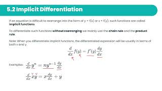 Differentiation 4.