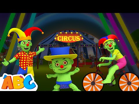 Spooky Zombie Circus Adventure 🧟‍♀️🎪 | Halloween Songs for Kids | ABC Learning Club