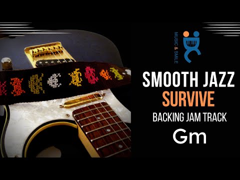Smooth jazz Survive - Backing Track jam in  G minor (76bpm)