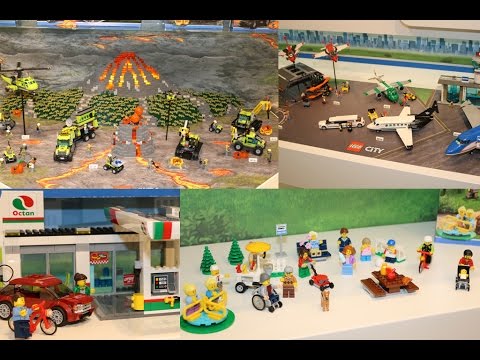 LEGO City Summer 2016 releases: ALL SETS - Airport, Volcano, Park & Petrol Station