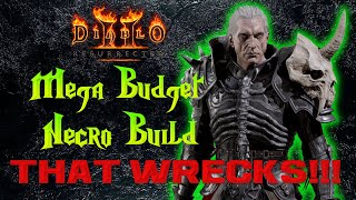 Diablo 2 Resurrected Prep - Mega Budget Necro Build Guide, Slaughter Hell Easily