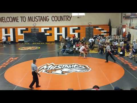 Jaden Cooper takes 1st at Divisionals (145 lbs)