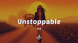 Download lagu Sia - Unstoppable (Lyrics) mp3