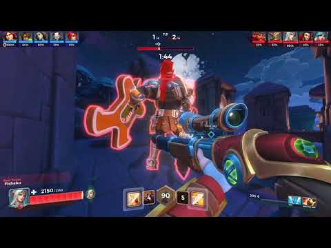Lian Fisheko Paladins Pro Player Ranked Replay Gameplay  27 KILLS!!
