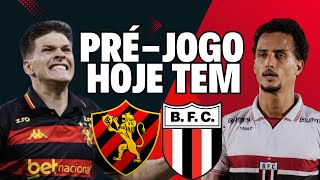 SPORT X BOTAFOGO-SP HOJE PELA SÉRIE B! ESCALAÇÕES, ARBITRAGEM, CONFRONTOS E ONDE ASSISTIR!