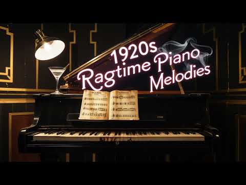 🎹 1920s Ragtime Piano Melodies - Vintage Joyful & Upbeat Piano Rags 🎶