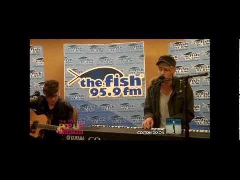 Colton Dixon performing RISE