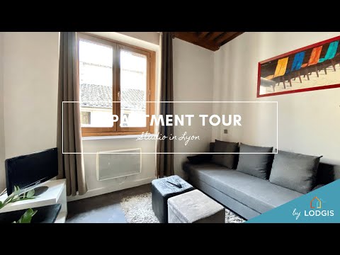 Apartment Tour // Furnished 18.7m2 in Lyon – Ref : 1L121520
