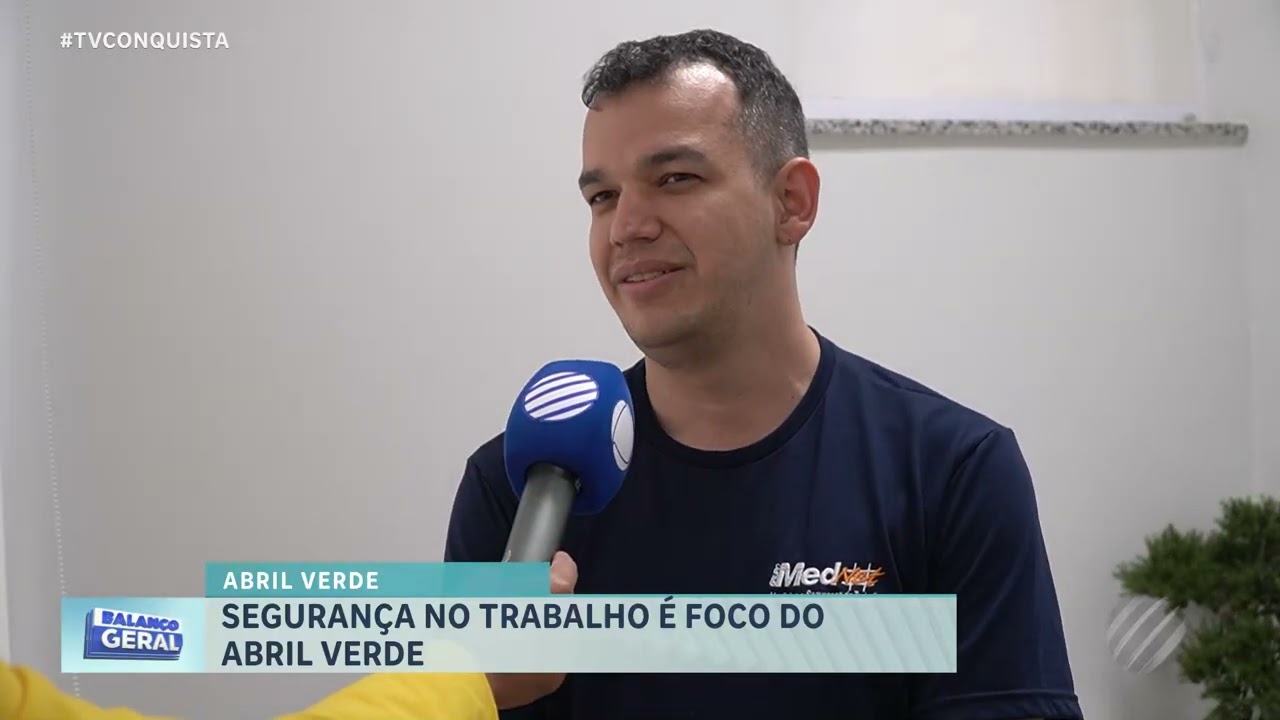 Abril Verde alerta para riscos e direitos na segurança do trabalho