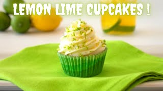 BEST LEMON LIME CUPCAKES EVER 🍋🧁