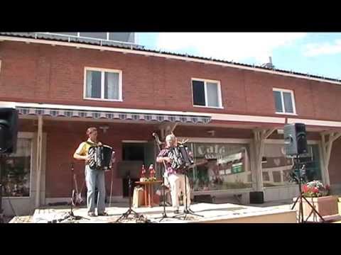 Midnattssol over Pajala