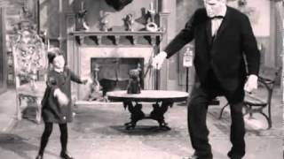 Wednesday and Lurch dance Adams Family Video