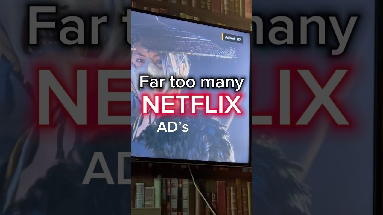 Netflix AD’s I seem to be getting them every 5 minutes literally! #toomany #ads #netflix @NetflixUK