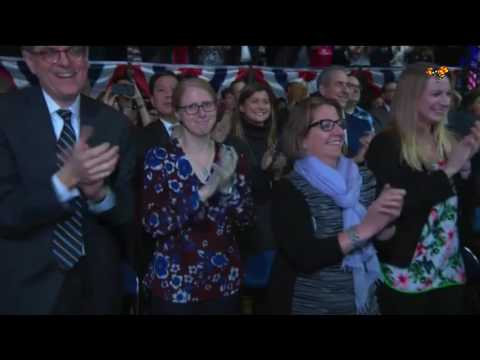 Obamas tårar vid sista talet