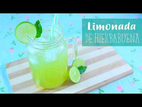 Delicious and refreshing peppermint lemonade (healthy drink recipe) | Mirem Itziar ❤