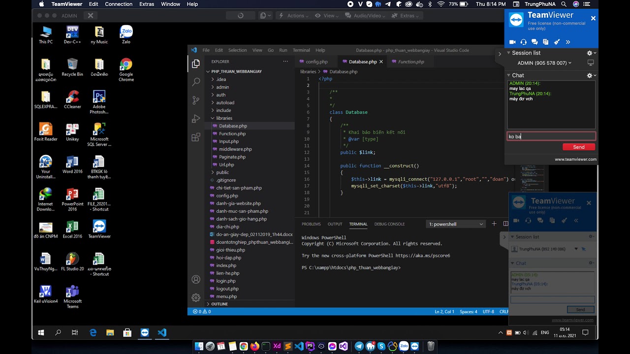 Đồ án - Website bán giày php thuần Review