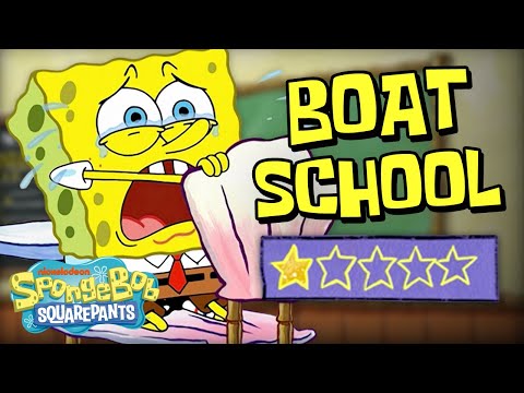 與海綿寶寶在學校的一整天 ✏️ | 海綿寶寶的課程表 (An Entire Day at School with SpongeBob ✏️ | SpongeBob's Class Schedule)