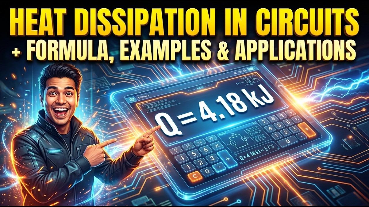 Heat Dissipation in Circuits Calculator