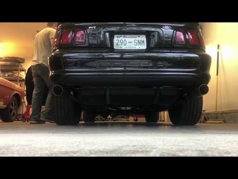 Magna Flow Competition series exhaust on 98 Cobra