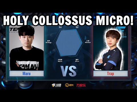 Maru vs Trap - HOLY COLLOSSUS MICRO!! (TvP)