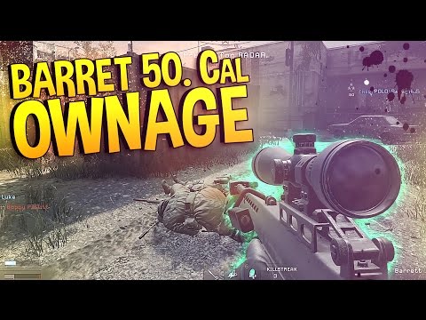 Barret 50. Cal OWNAGE! - MWR Sick SNIPING / HIGHLIGHTS! (Modern Warfare Remastered PC Multiplayer)