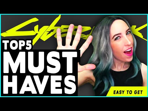 Cyberpunk 2077 - Top 5 MUST HAVES - FREE Legendary Mantis Blades, FREE Rare Sniper Rifle + more!
