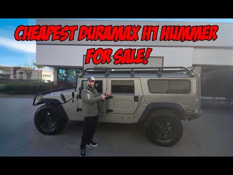 Cheapest 2002 Duramax H1 Hummer For Sale!